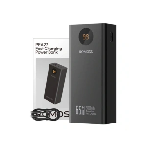 Kup Romoss PEA27S Pro Powerbank 27000mAh 65W (schwarz) - ROM72 - {ean13} - Sklep Home Screen