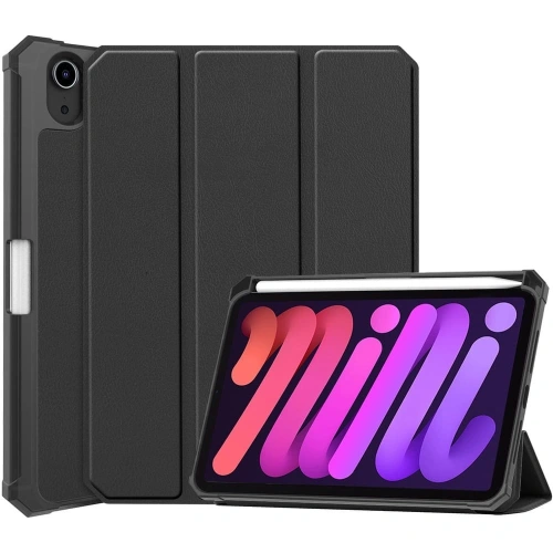 Kup Bizon Case Tab Lizard Apple iPad mini 2021 6. generáció / iPad mini 8.3" 2024 7. generáció fekete - BIZ7870 - {ean13} - Sklep Home Screen