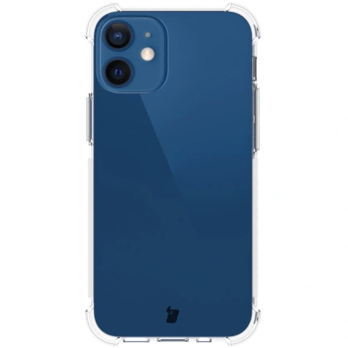 Kup Bizon Case Clear Pack Hülle + 2x Displayschutzglas + Linsenschutzglas Apple iPhone 12 Mini klar - BIZ7871 - {ean13} - Sklep Home Screen