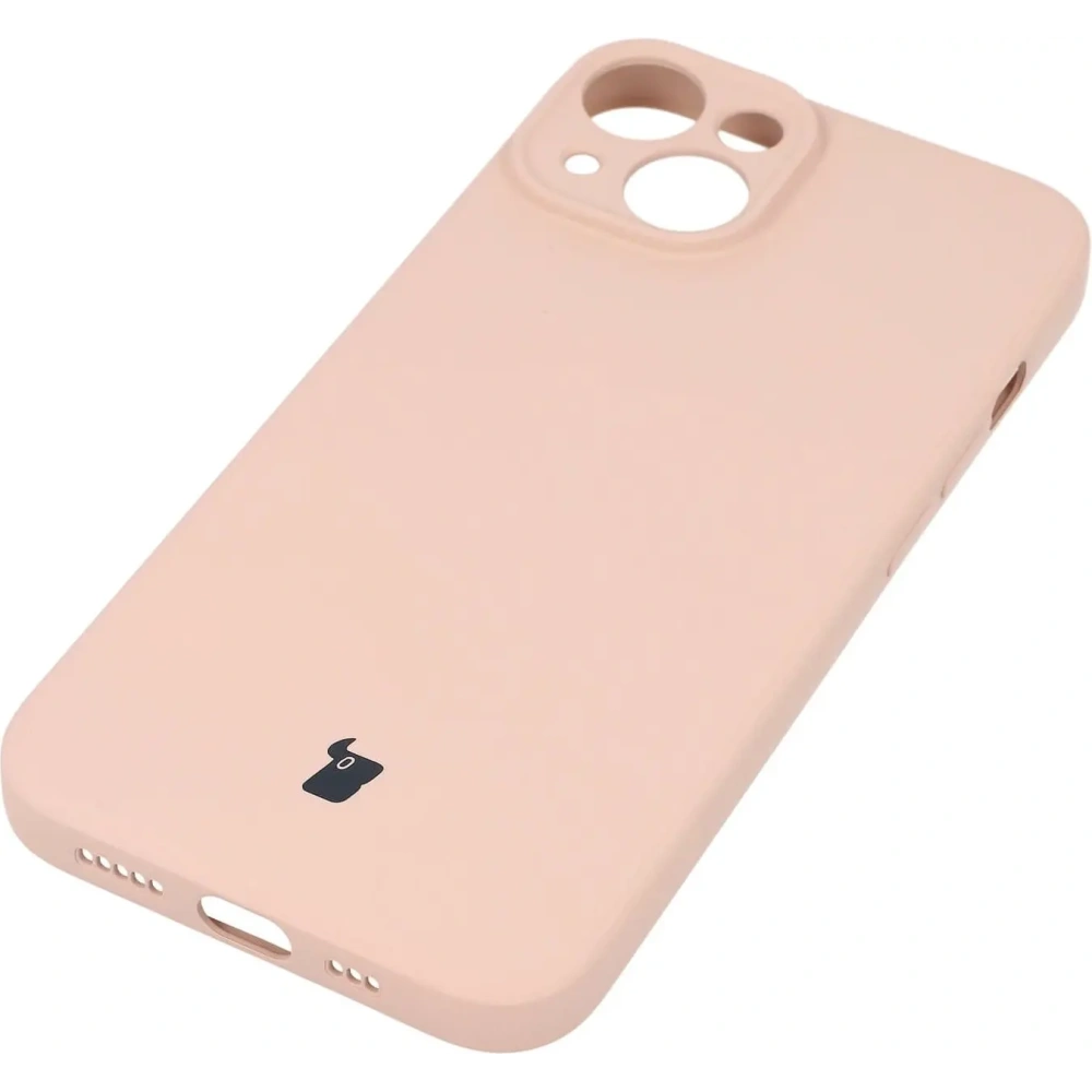 Etui Bizon Case Silicone do Apple iPhone 14 jasnoróżowe