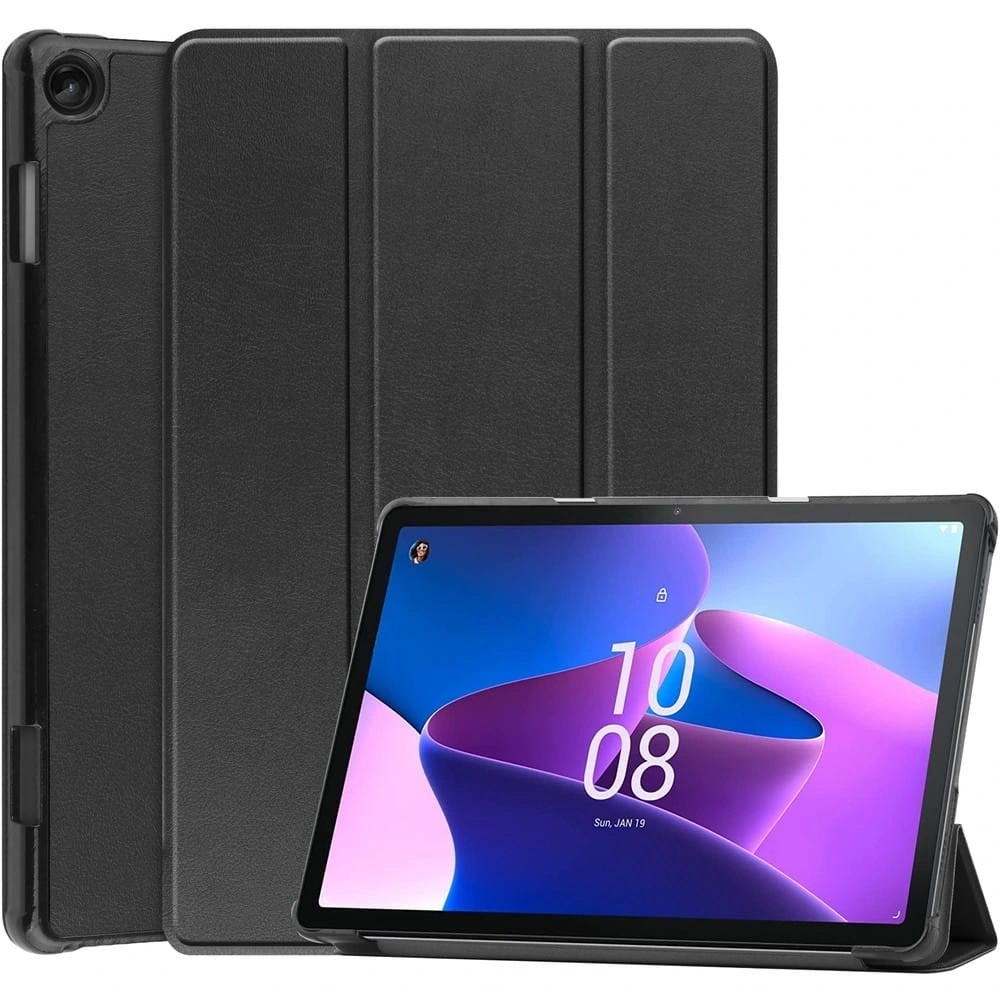 Etui Bizon Case Tab Croc do Lenovo Tab M10 Gen 3 czarne