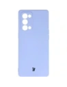 Etui Bizon Case Silicone do Oppo Reno 6 Pro fioletowe