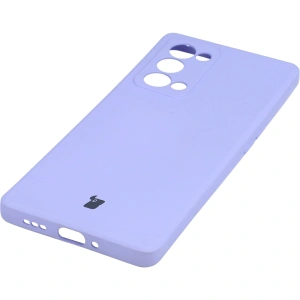 Etui Bizon Case Silicone do Oppo Reno 6 Pro fioletowe