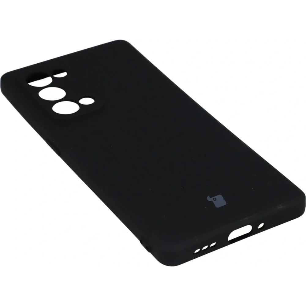 Etui Bizon Case Silicone do Oppo Reno 6 Pro czarne