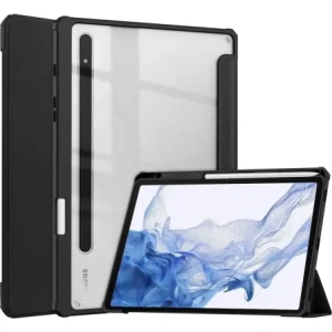 Kup Etui Bizon Case Tab Clear Matt do Samsung Galaxy Tab S8 / S7 černé - BIZ7884 - {ean13} - Sklep Home Screen