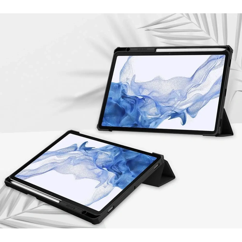 Etui Bizon Case Tab Clear Matt do Samsung Galaxy Tab S8 / S7 czarne