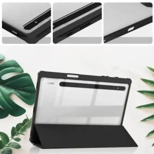 Buy Bizon Case Tab Clear Matt Samsung Galaxy Tab S8 / S7 black - BIZ7884 - {ean13} - Home Screen Store Europe