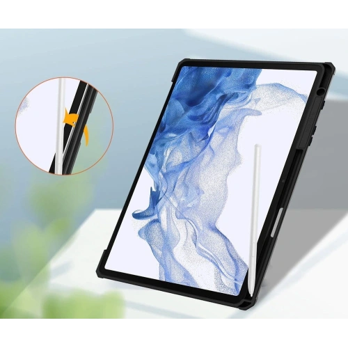 Kup Etui Bizon Case Tab Clear Matt do Samsung Galaxy Tab S8 / S7 czarne - BIZ7884 - {ean13} - Sklep Home Screen