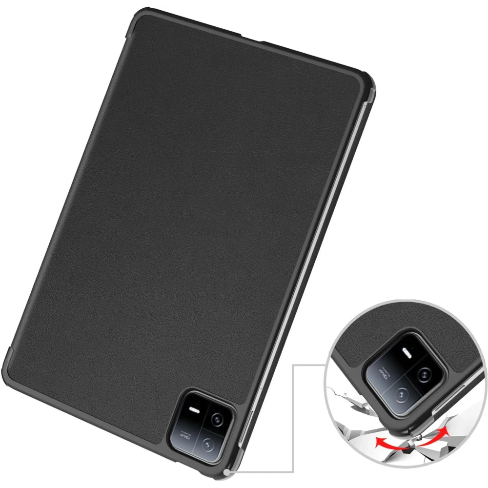 Etui Bizon Case Tab Croc do Xiaomi Pad 6 / Pad 6 Pro czarne