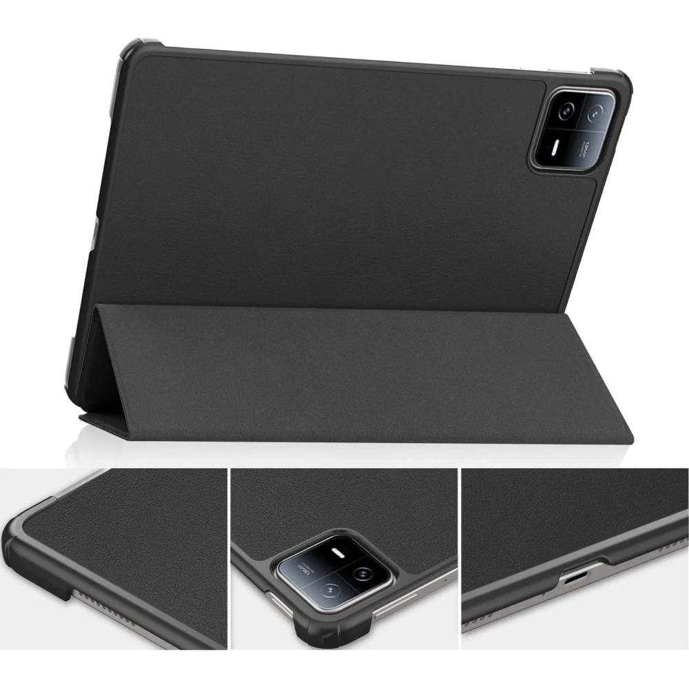 Etui Bizon Case Tab Croc do Xiaomi Pad 6 / Pad 6 Pro czarne