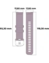 Kup Bizon Strap Uhr Silikon Pro Huawei Uhr GT 5 Pro 42mm/GT 5 41mm/GT 4 41mm helllila - BIZ7898 - {ean13} - Sklep Home Screen