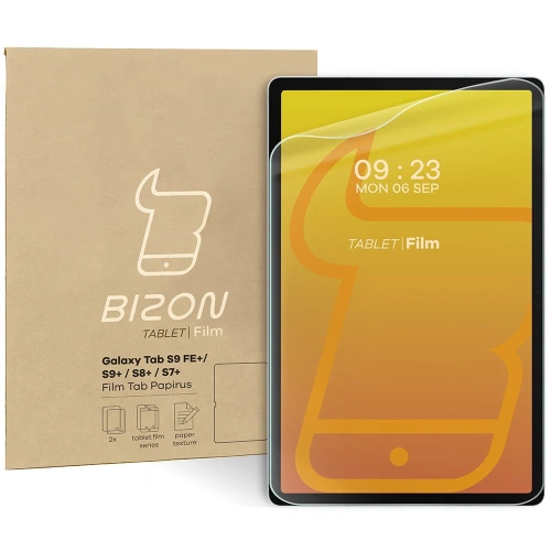 Kup Bizon Film Tab Papirus Samsung Galaxy Tab S10 Plus/S9 FE Plus/S9 Plus/S8 Plus/S7 Plus/S7 FE [2 PACK] - BIZ7899 - {ean13} - Sklep Home Screen