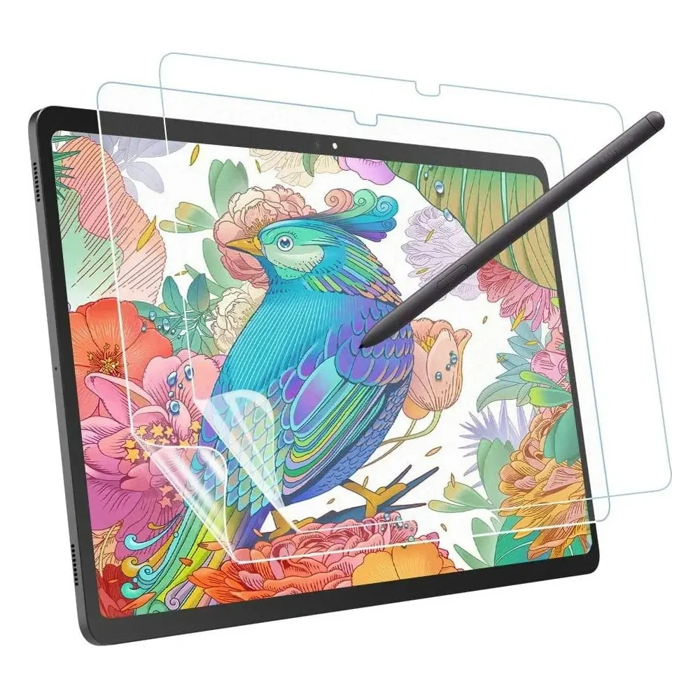 Folia imitująca papier Bizon Film Tab Papirus do Samsung Galaxy Tab S10 Plus/S9 FE Plus/S9 Plus/S8 Plus/S7 Plus/S7 FE [2 PACK]
