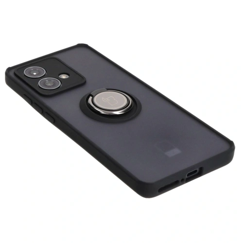 Kup Bizon Case Hybrid Gyűrű Motorola Edge 40 Neo füstös fekete kerettel - BIZ7901 - {ean13} - Sklep Home Screen