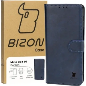 Kup Bizon Case Pocket Motorola Moto G54 5G sötétkék - BIZ7902 - {ean13} - Sklep Home Screen