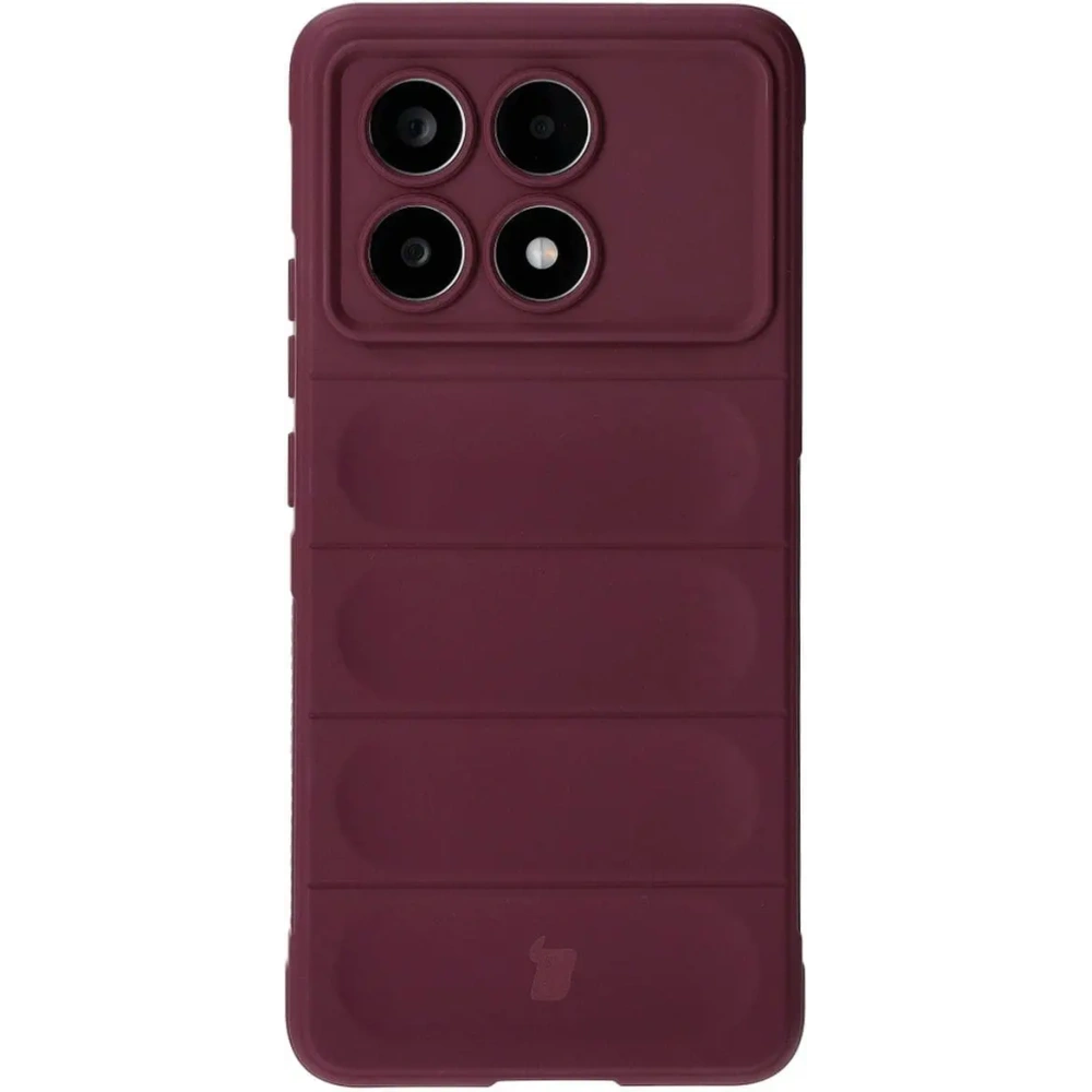 Pancerne etui Bizon Case Tur do Xiaomi Poco X6 Pro ciemnofioletowe