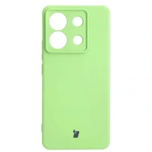Kup Etui Bizon Case Silicone Sq do Xiaomi Poco X6 / Xiaomi Redmi Note 13 Pro 5G jasnozielone - BIZ7904 - {ean13} - Sklep Home Screen