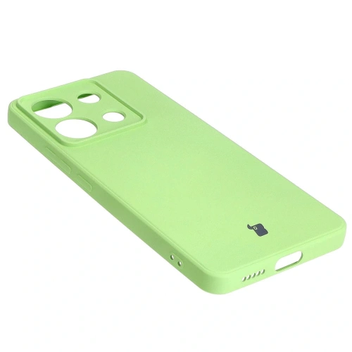 Buy Bizon Case Silicone Sq Xiaomi Poco X6 / Xiaomi Redmi Note 13 Pro 5G light green - BIZ7904 - {ean13} - Home Screen Store Europe