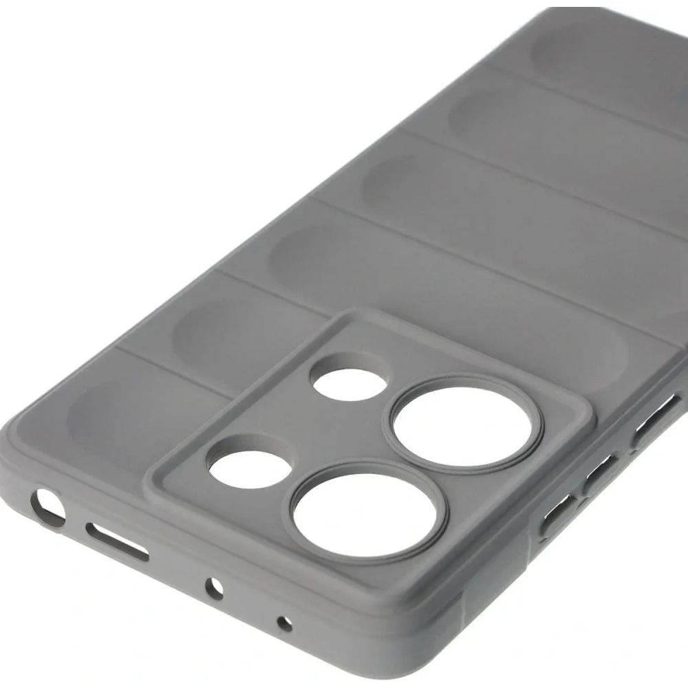 Pancerne etui Bizon Case Tur do Xiaomi Poco M6 Pro 4G / Xiaomi Redmi Note 13 Pro 4G / LTE / 14S jasnoszare