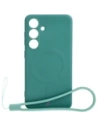 Kup Bizon Case Silikon Magnetic Sq Samsung Galaxy S24 dunkelgrün - BIZ7910 - {ean13} - Sklep Home Screen