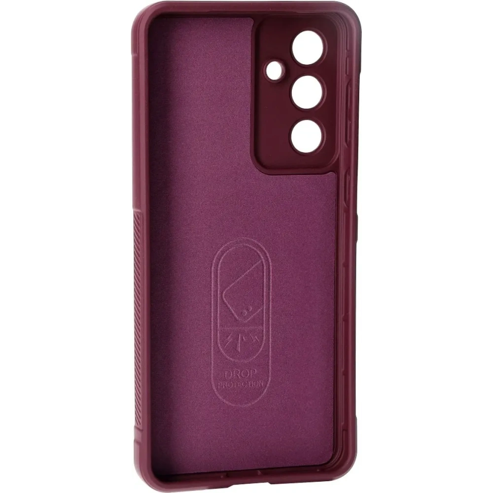 Pancerne etui Bizon Case Tur do Samsung Galaxy M55 5G ciemnofioletowe