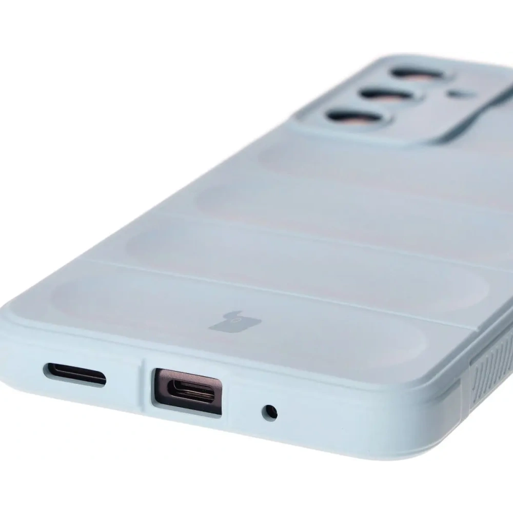 Pancerne etui Bizon Case Tur do Samsung Galaxy M55 5G jasnoniebieskie