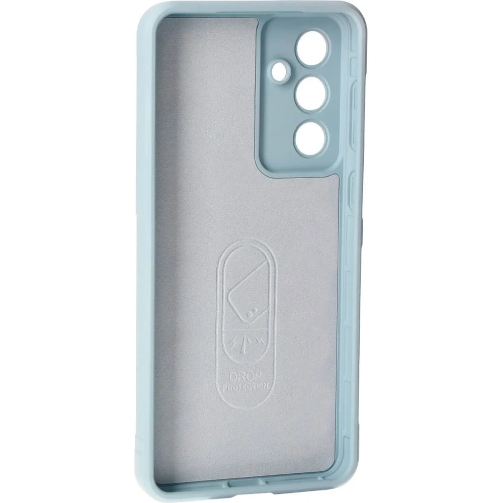 Pancerne etui Bizon Case Tur do Samsung Galaxy M55 5G jasnoniebieskie