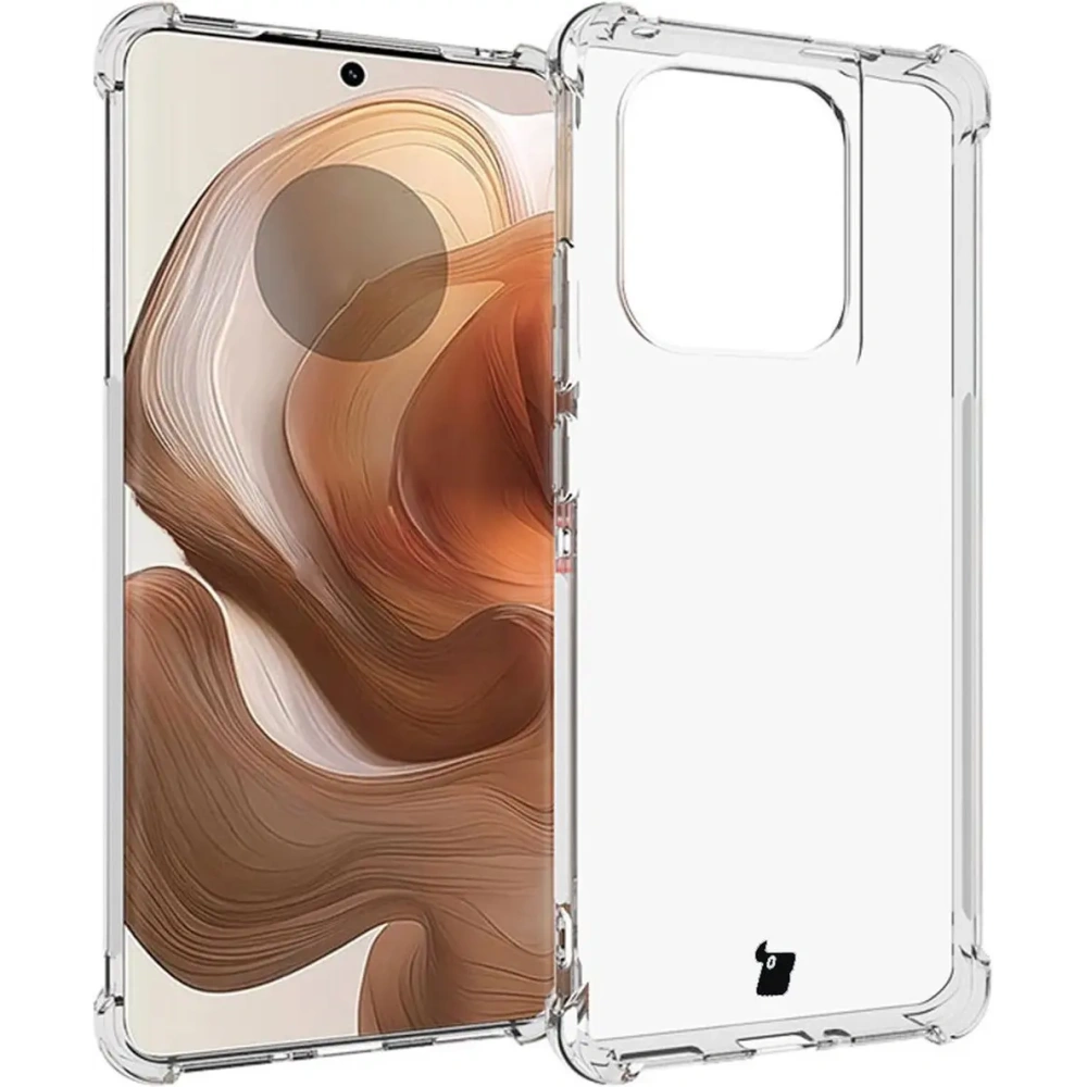 Elastyczne etui Bizon Case Salpa do Motorola Edge 50 Ultra przezroczyste