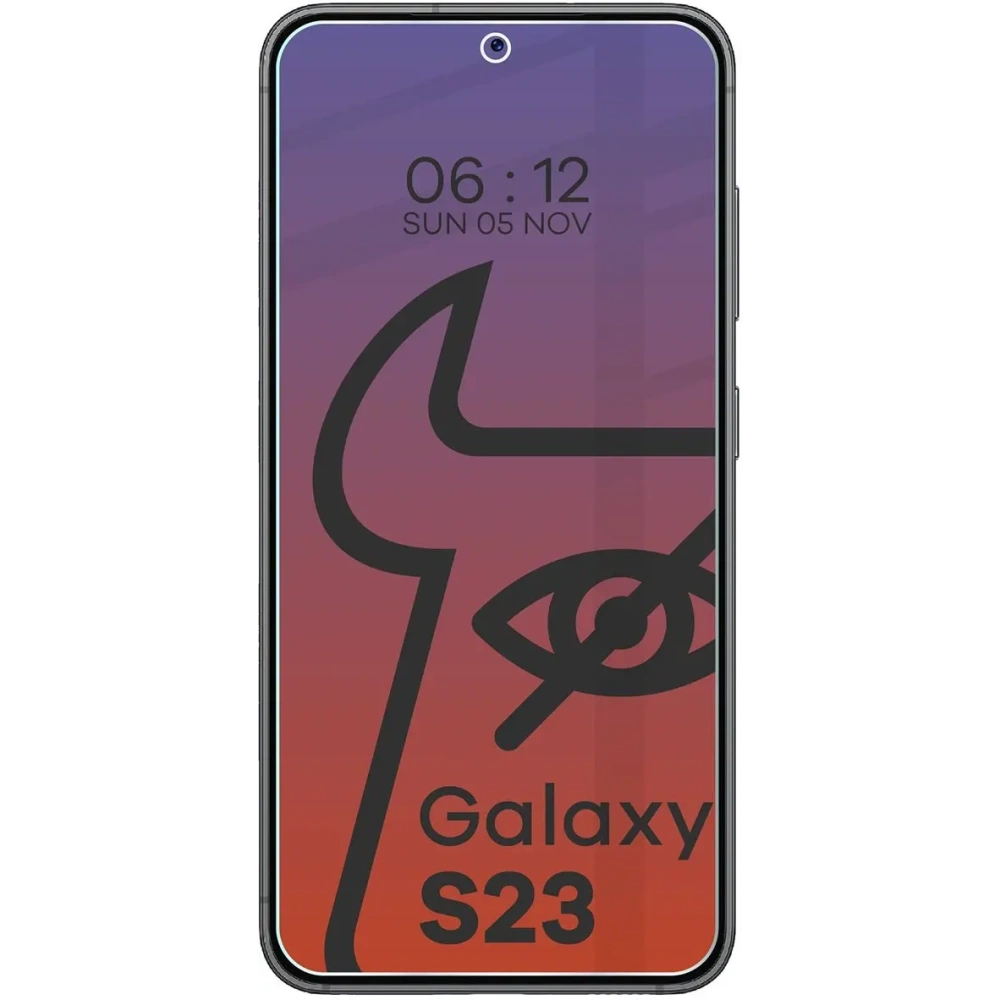 Prywatyzujące szkło hartowane Bizon Glass Clear Shadow do Samsung Galaxy S23 przyciemniane