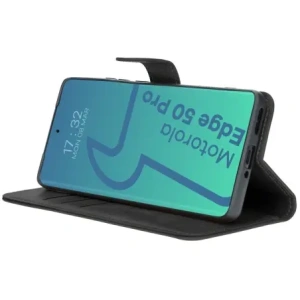 Kup Etui z klapką Bizon Case Pocket do Motorola Edge 50 Pro czarne - BIZ7915 - {ean13} - Sklep Home Screen