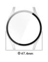 Kup Etui ze szkłem do zegarka Bizon Case+Glass Watch do Samsung Galaxy Watch 7 44 mm satynowo srebrne - BIZ7916 - {ean13} - Sklep Home Screen