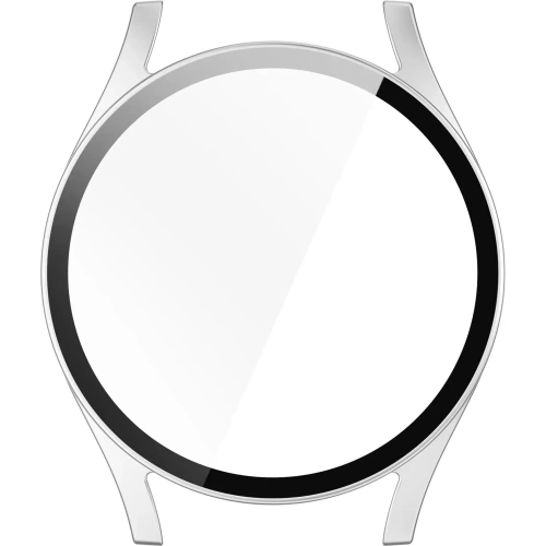 Kup Etui ze szkłem do zegarka Bizon Case+Glass Watch do Samsung Galaxy Watch 7 44 mm satynowo srebrne - BIZ7916 - {ean13} - Sklep Home Screen