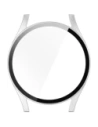 Kup Etui ze szkłem do zegarka Bizon Case+Glass Watch do Samsung Galaxy Watch 7 44 mm satynowo srebrne - BIZ7916 - {ean13} - Sklep Home Screen