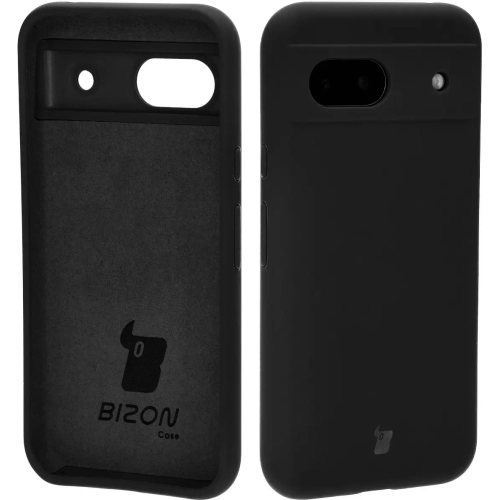 Silikonowe etui Bizon Soft Case do Google Pixel 8a czarne