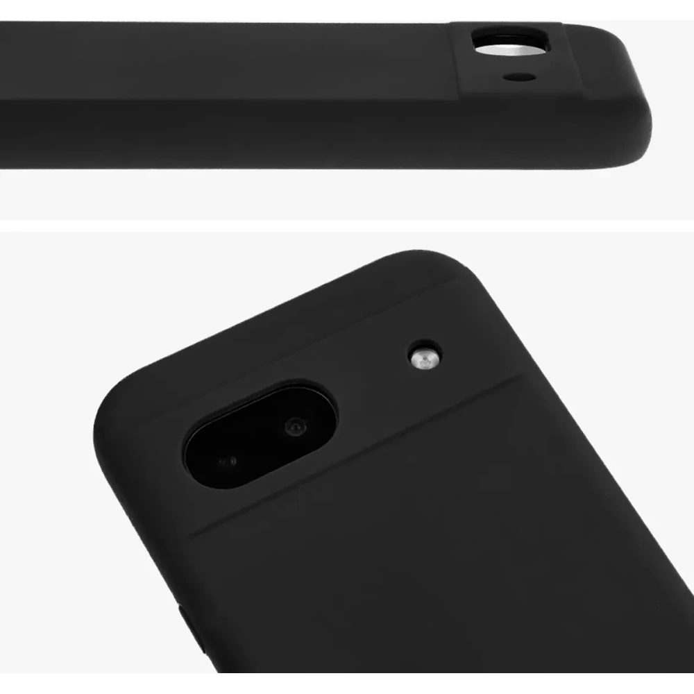 Silikonowe etui Bizon Soft Case do Google Pixel 8a czarne
