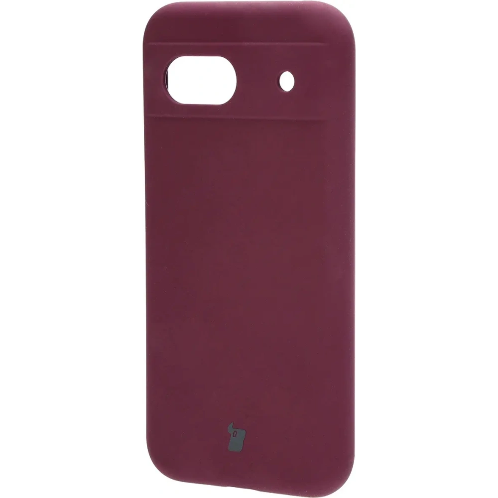 Silikonowe etui Bizon Soft Case do Google Pixel 8a ciemnofioletowe