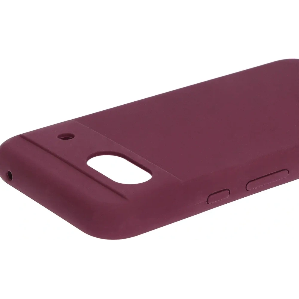 Silikonowe etui Bizon Soft Case do Google Pixel 8a ciemnofioletowe