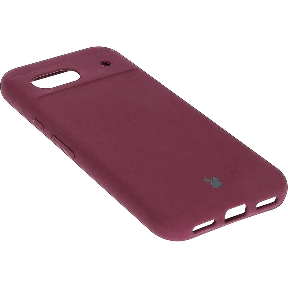 Silikonowe etui Bizon Soft Case do Google Pixel 8a ciemnofioletowe