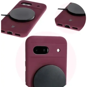 Kup Bizon Soft Case Google Pixel 8a dunkel lila - BIZ7918 - {ean13} - Sklep Home Screen