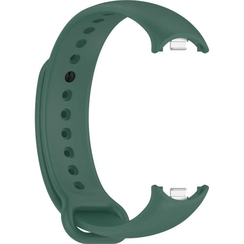 Kup Silikonowy pasek Bizon Strap Watch Silicone do Xiaomi Smart Band 9 / 9 NFC / 8 ciemnozielony - BIZ7920 - {ean13} - Sklep Home Screen