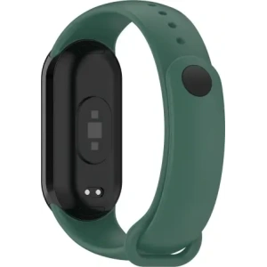 Kup Silikonový pásek Bizon Strap Watch Silicone pro Xiaomi Smart Band 9 / 9 NFC / 8 tmavě zelený - BIZ7920 - {ean13} - Sklep Home Screen