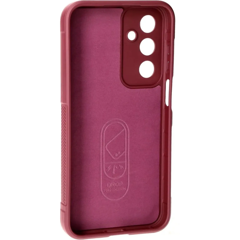 Pancerne etui Bizon Case Tur do Samsung Galaxy M35 5G ciemnofioletowe