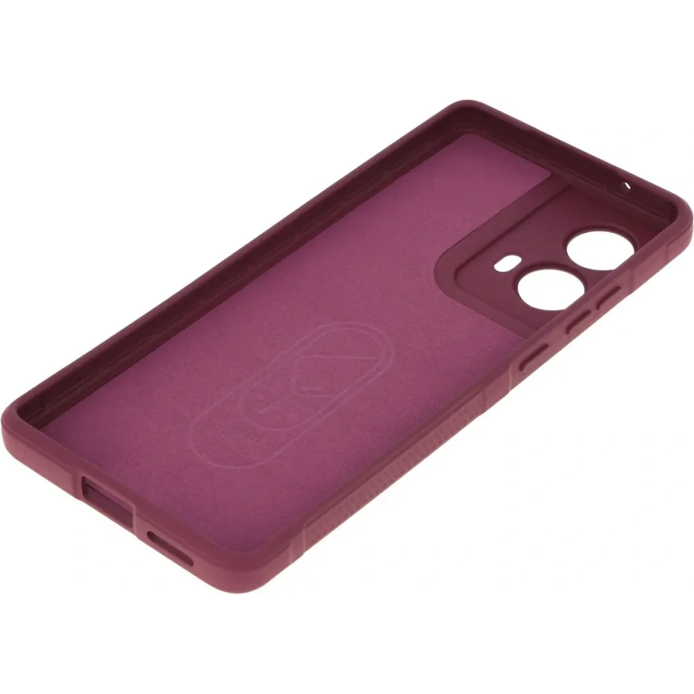 Pancerne etui Bizon Case Tur do Motorola Moto G85 5G ciemnofioletowe