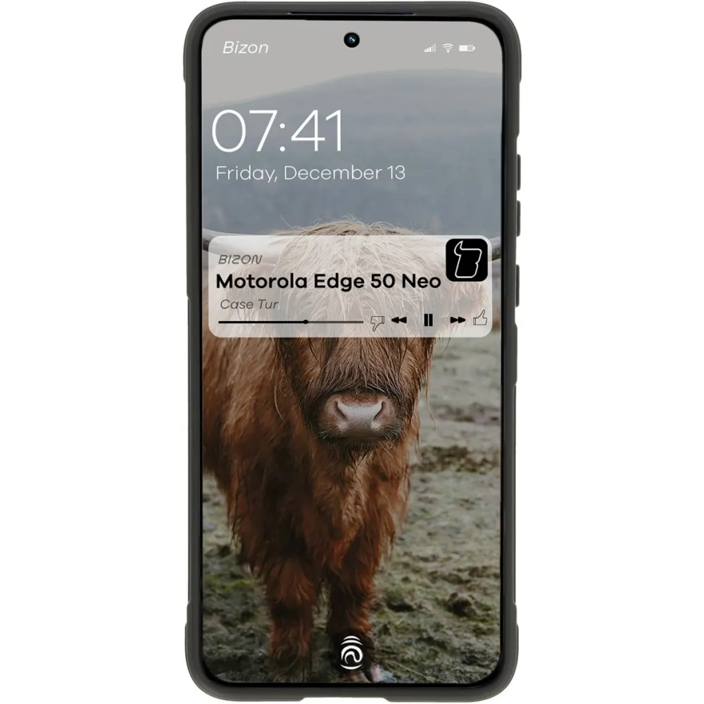 Pancerne etui Bizon Case Tur do Motorola Edge 50 Neo czarne