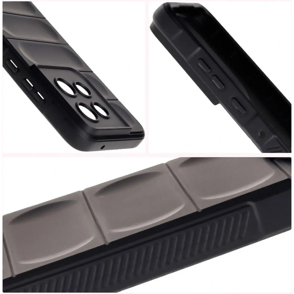 Pancerne etui Bizon Case Tur do Motorola Edge 50 Neo czarne