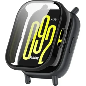 Kup Bizon Case+Glass Uhr Xiaomi Redmi Watch 5 Active schwarz - BIZ7925 - {ean13} - Sklep Home Screen