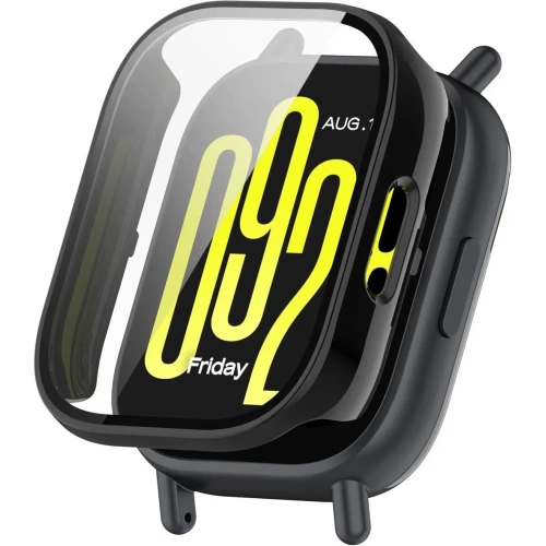 Kup Etui ze szkłem do zegarka Bizon Case+Glass Watch do Xiaomi Redmi Watch 5 Active czarne - BIZ7925 - {ean13} - Sklep Home Screen