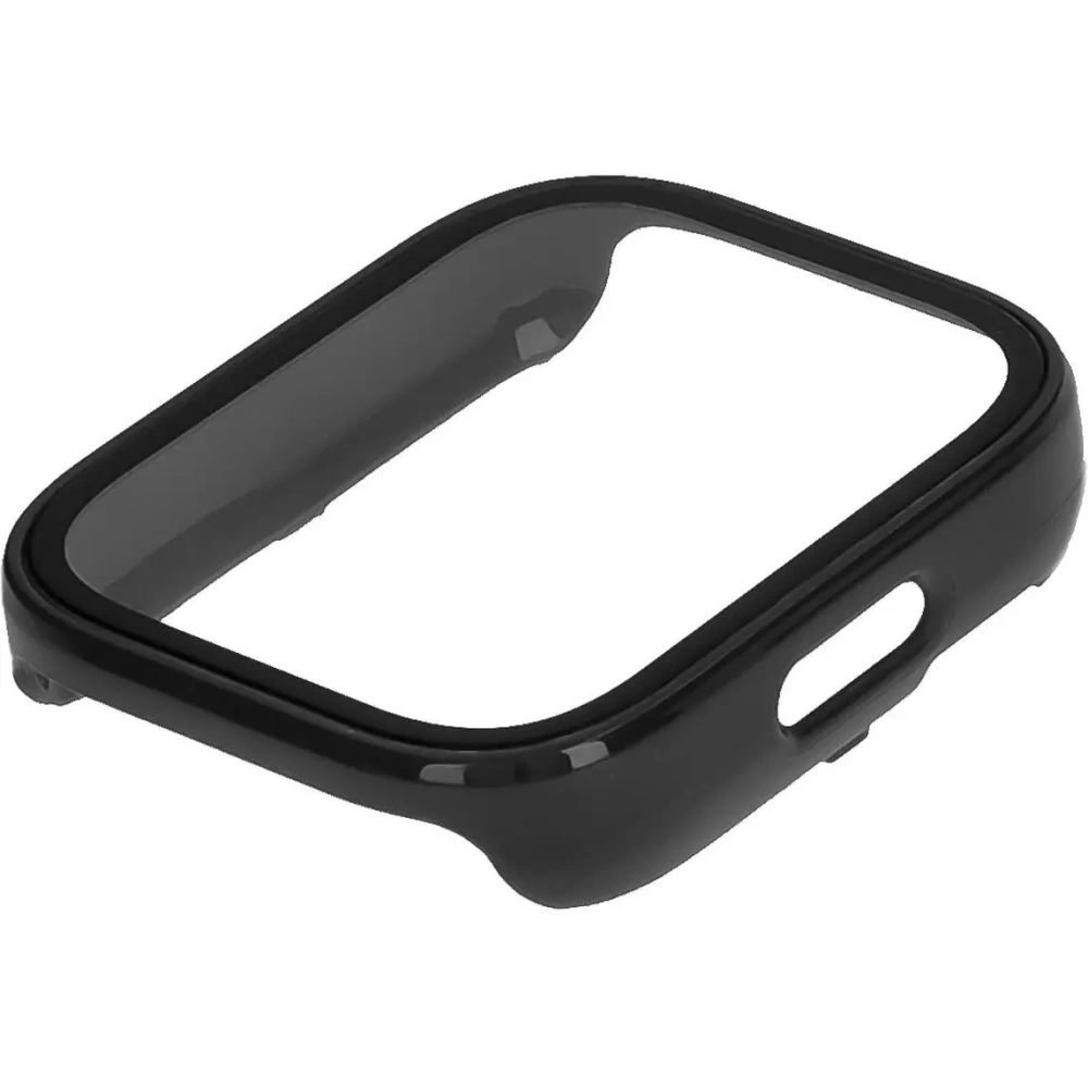 Etui ze szkłem do zegarka Bizon Case+Glass Watch do Xiaomi Redmi Watch 5 Active czarne