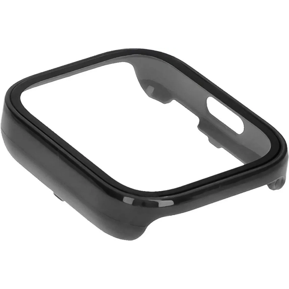 Etui ze szkłem do zegarka Bizon Case+Glass Watch do Xiaomi Redmi Watch 5 Active czarne