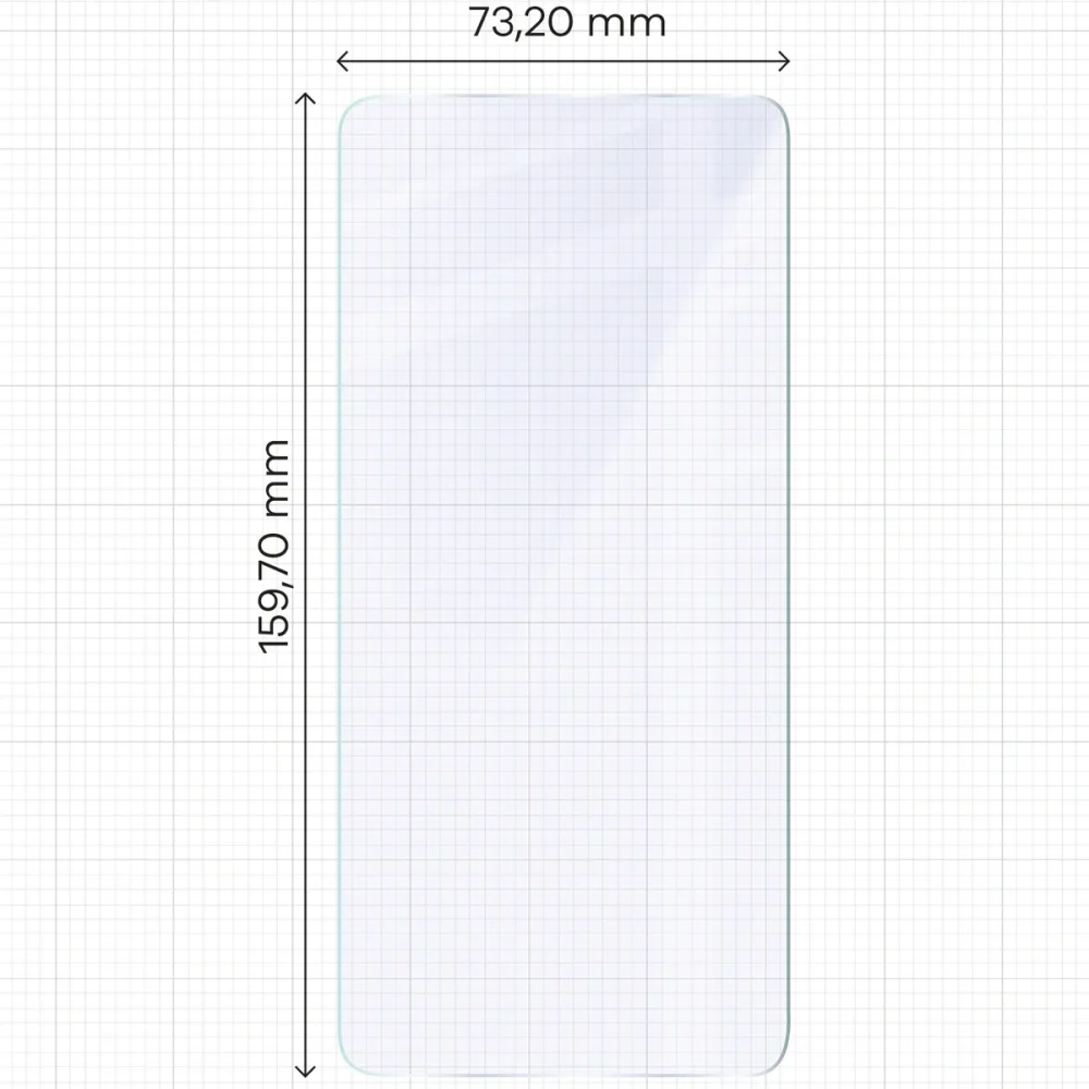 Elastyczne szkło hybrydowe Bizon Glass Mule do Samsung Galaxy A16 4G/5G